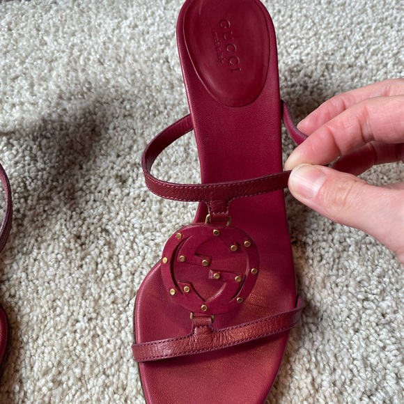 SALE π RARE AUTH VINTAGE GUCCI HEELS πππ - Picture 8 of 14